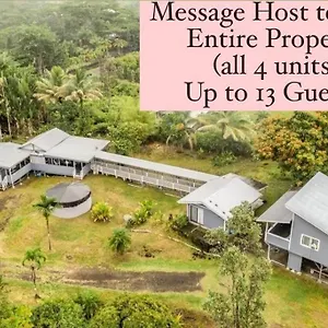 Monstera Bungalow, Spacious, King Bed, Big Kitchen Apartment