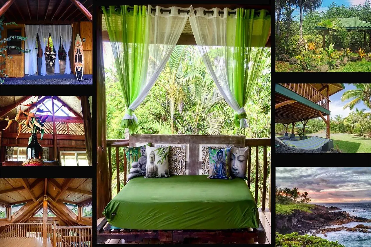 Holiday home 808 Buddha 1 Block To The Ocean Paradise Cliffs Central Location 2 Bedrooms Plus Loft 3 Separate Sleeping Areas Keaau